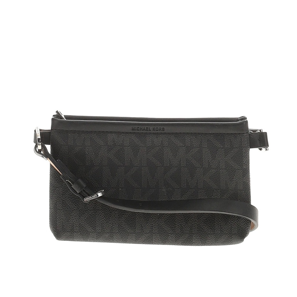 NWOT Designer Michael Kors Black Wristlet or Crossbody Bag